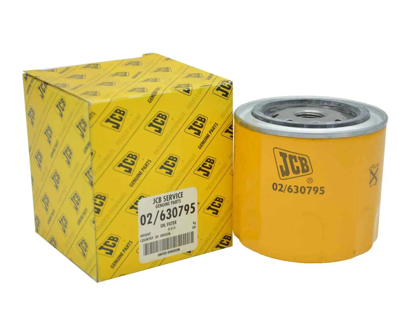 JCB Filtr Oleju Silnikowego Minikoparki 801 803 02/630795A Oryginał