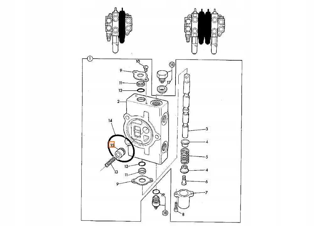 JCB Tulejka Koparka Ładowarka 3CX 4CX 25/606843 Oryginał
